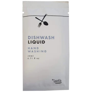 Sparkle Dishwash Liquid Sachet 20ml x 100
