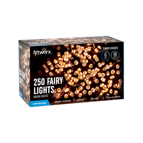 Lytworx 250 Warm White 19.9M LED Party Lights