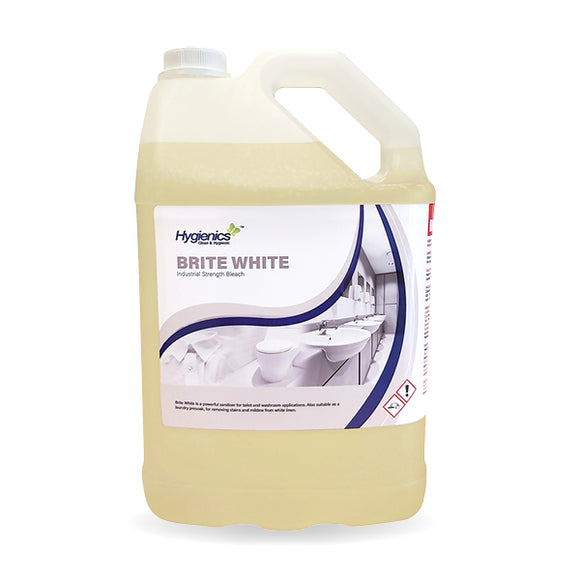 Hygienics Brite White Industrial Bleach 5L