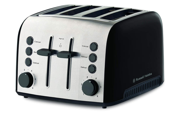 Brooklyn 4 Slice Toaster - Black