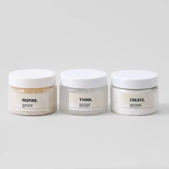 Affirmations Bath 3 Piece Set Assorted