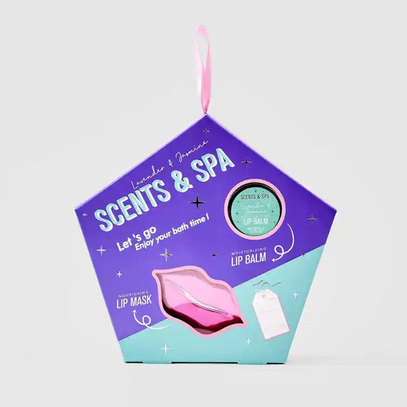 Scents & Spa Lip Care Lavender & Jasmine Set of 2