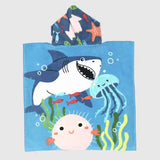 Hooded Kid's Beach Towel - Assorted