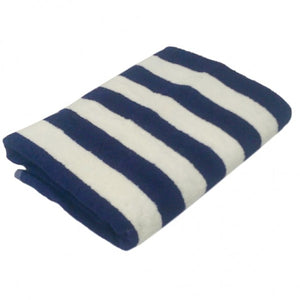 Pool Towel Blue / White Stripes