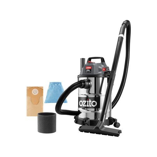 Ozito 20L Wet & Dry Vacuum Cleaner