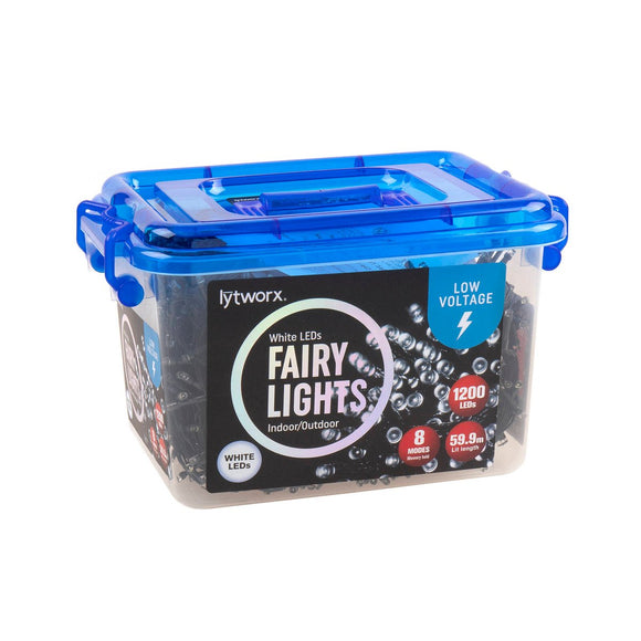 Lytworx 1200 LED White Low Voltage Fairy Lights
