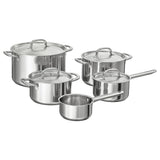 Cookware Set Stainless Steel 9pc
