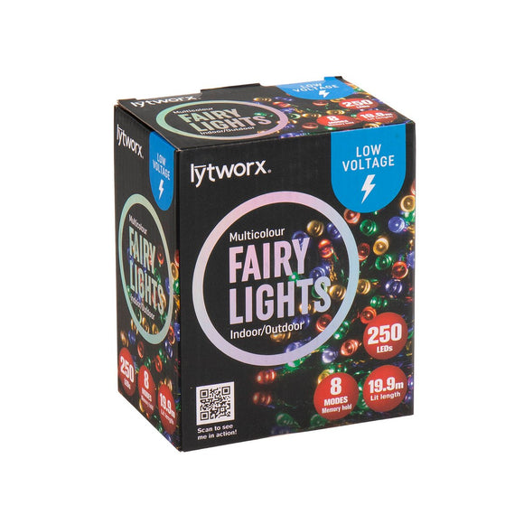 Lytworx 250 LED Fairy Light Multi