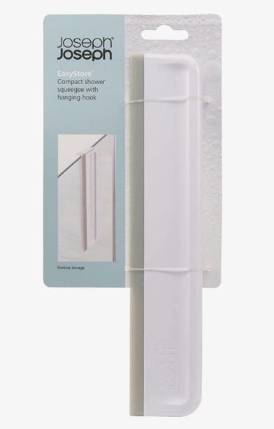 Joseph Joseph EasyStore Compact Shower Squeegee With Hook