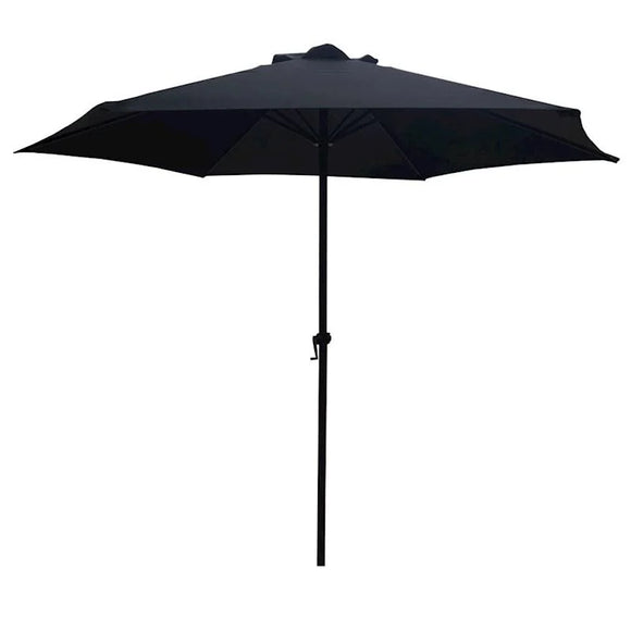 Outdoor Creations 2.7m Aluminium Market Umbrella Black