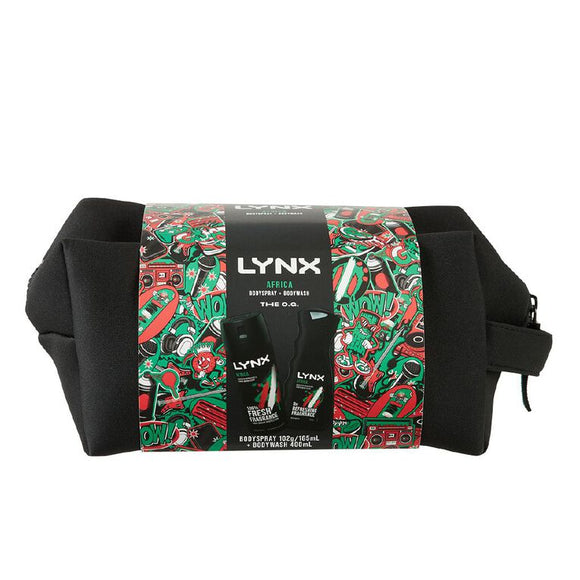 Lynx Africa Countdown To Christmas Advent Calendar 2021 Gift Set Featuring With Africa Body Wash
