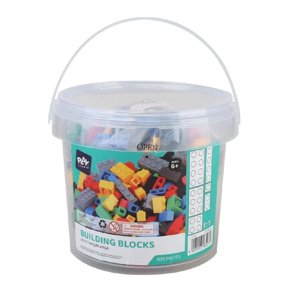 Building Block Bucket 500pc Set