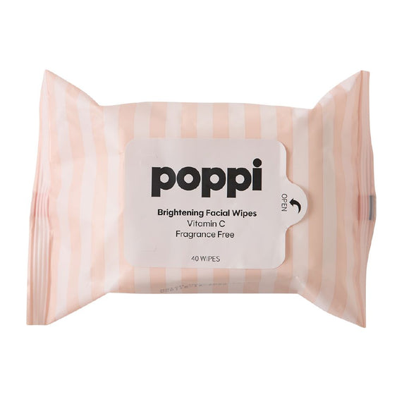 Poppi Brightening Facial Wipes