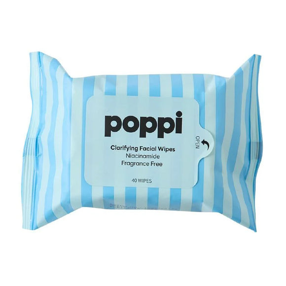Poppi Clarifying Facial Wipes