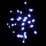 Wonderland Plug-In String Lights 19.5m White - Dark Wire