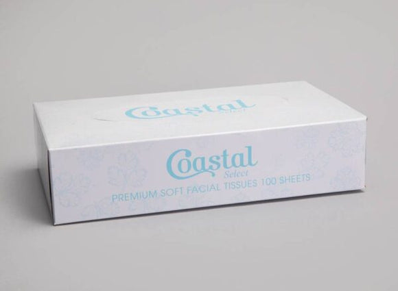 CTN Coastal Facial Tissue 100s