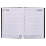 2026 Diary A5 Day to Page Black