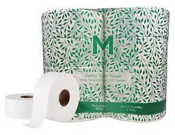 POLY M-Series Jumbo Recycled Toilet Roll 2ply
