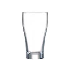 Conical Beer Glass 425ml Tempered Certified x 6
