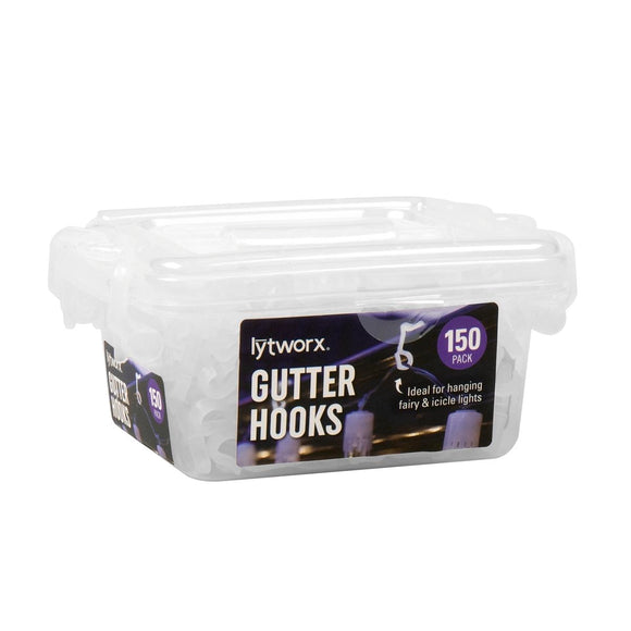 Lytworx Gutter Hooks - 150 Pack