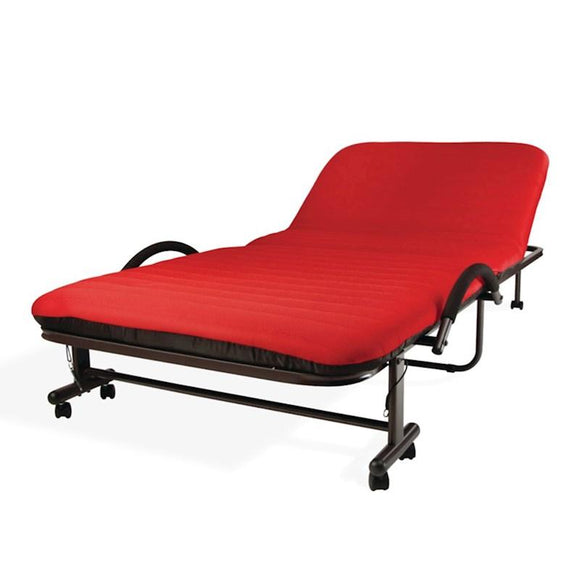 Folding Bed Single - Red