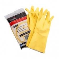 Bastion Yellow Dishwashing Gloves Large