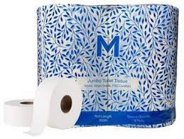 POLY M-Series Jumbo Premium Toilet Roll 2ply