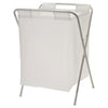 Laundry Bag with Stand 50L White