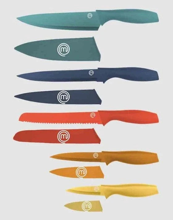 Knife Set 5pc with Blade Cover