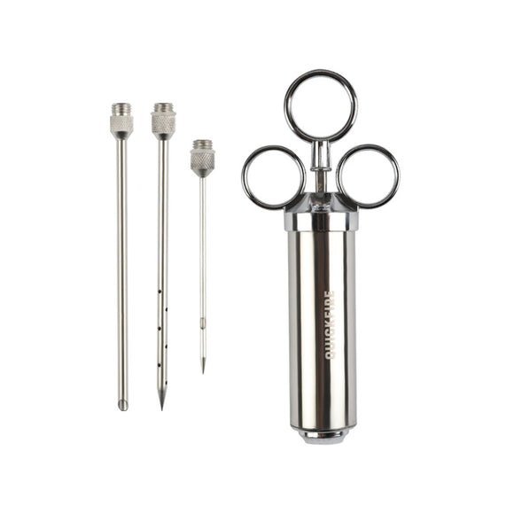 Quickfire Stainless Steel Meat Injector Kit