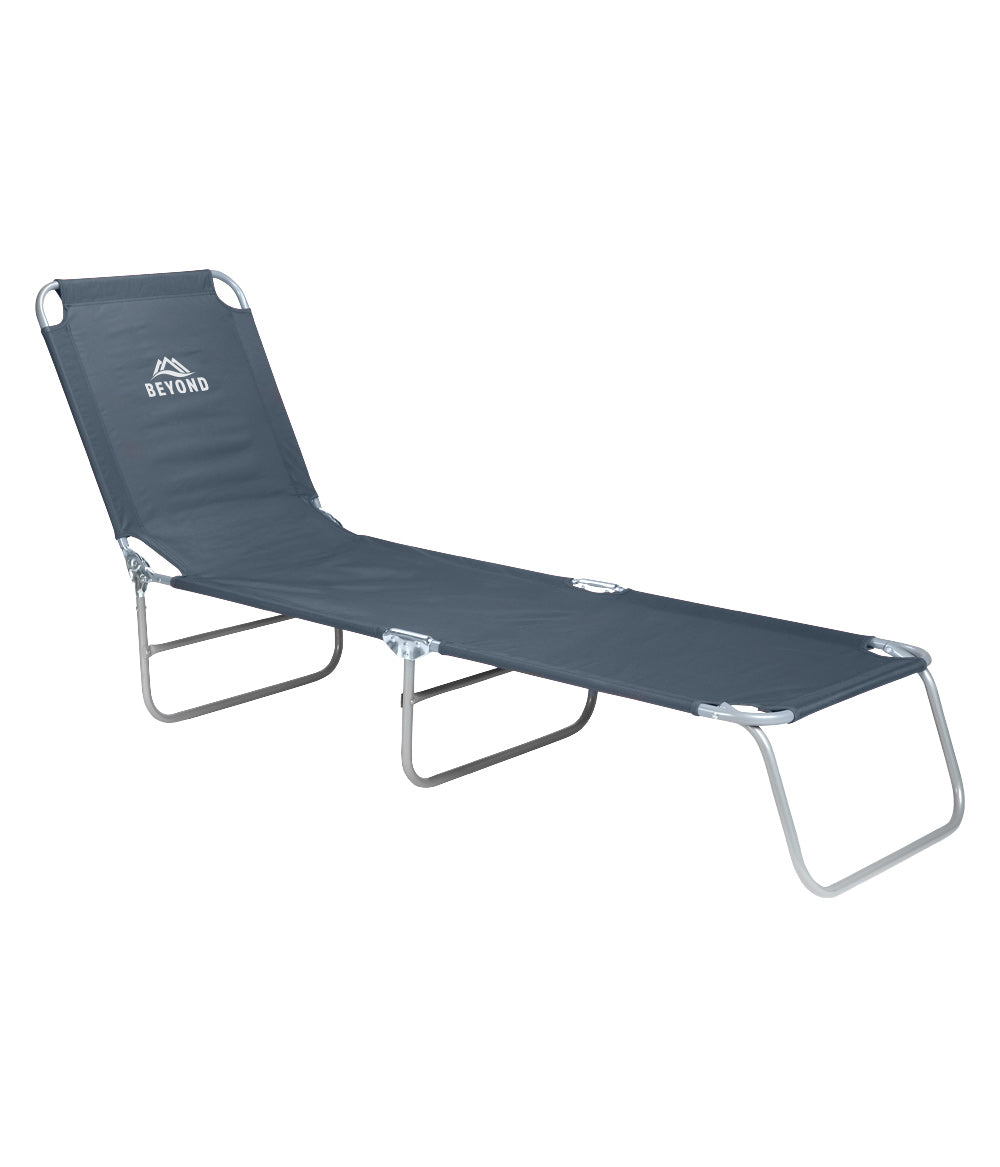 Camp Lounger Chair Grey Paradise Supplies