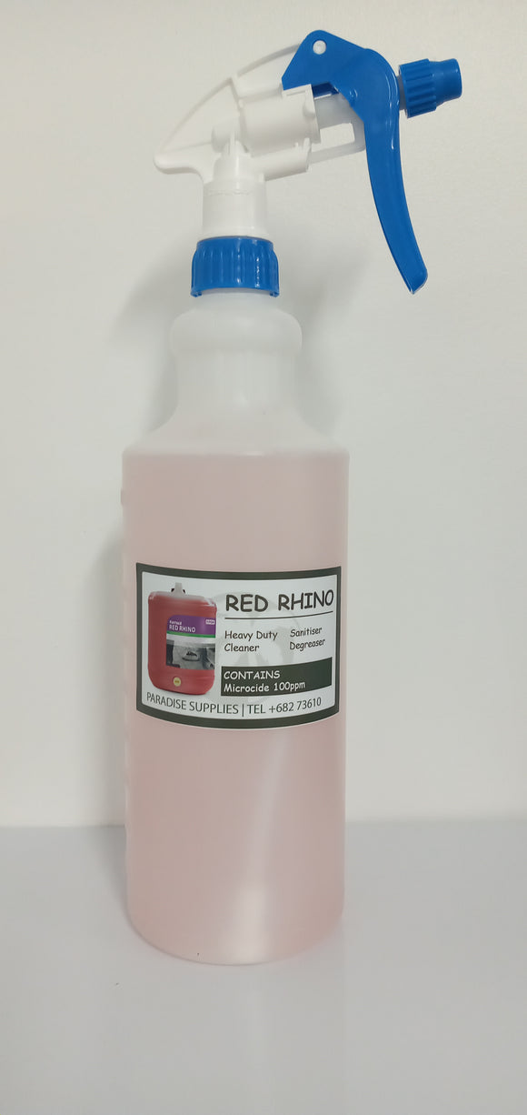 Refill Red Rhino 1L Spray Bottle (Ready to Use)