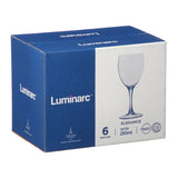 Luminarc Elegance Set of 6 Wine Glass 250ml