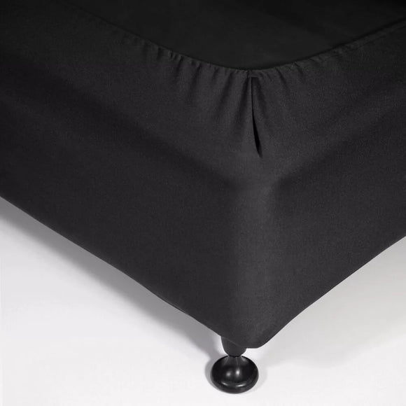 Fitted Valance Queen - Black