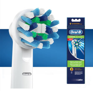 Oral-B CrossAction Replacement Brush Heads – 2 pack