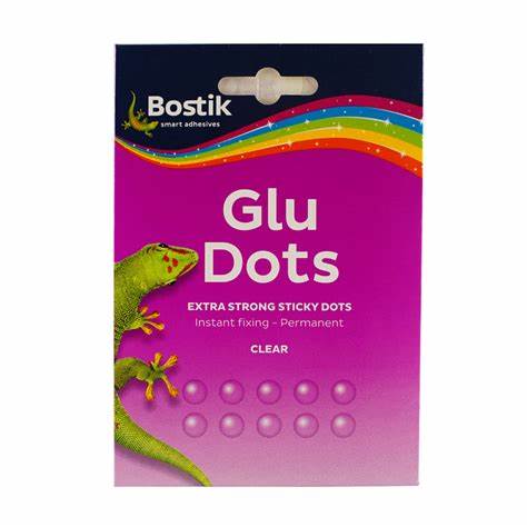Bostick Glue Dots Permanent 64 Dots