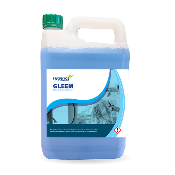 Hygienics Gleem Glass & Chrome Cleaner 5L