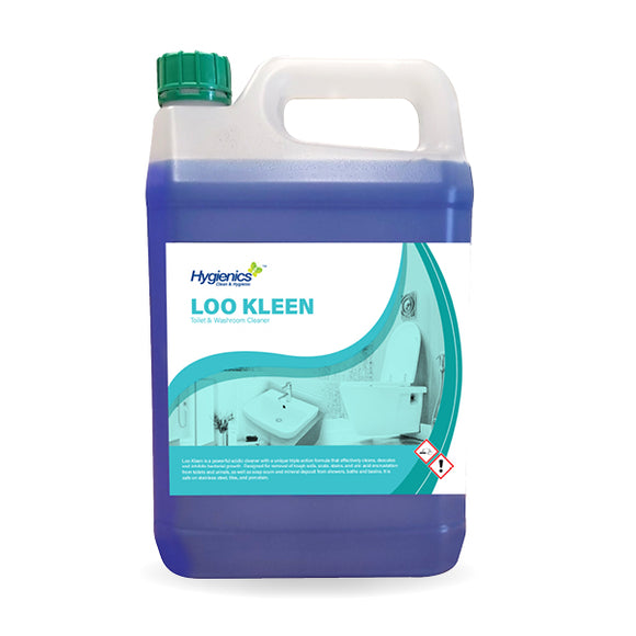Hygienics Loo Kleen Toilet & Washroom Cleaner 5L