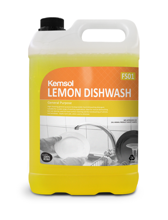Lemon Dishwash Liquid 5L