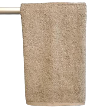Lodge Linen Mocha Hand Towel 132gm, 41x66cm
