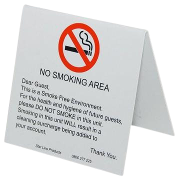 No Smoking Will Charge