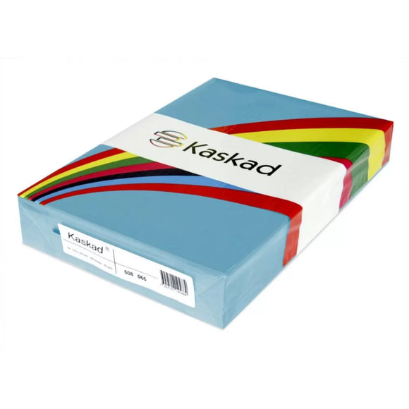 Kaskad Color Paper A4 80gsm Peacock Blue Ream