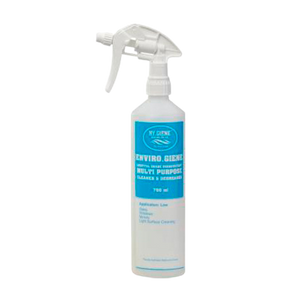 Enviro Giene Glass Cleaner Spray Bottle - Blue