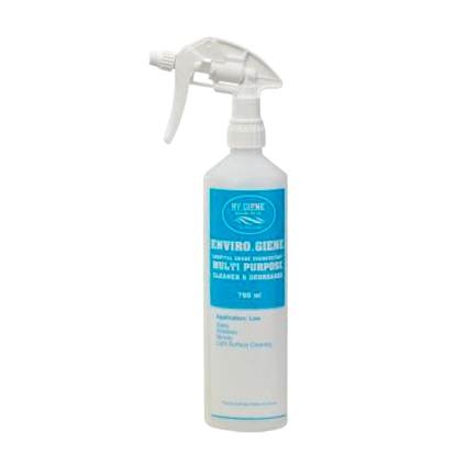Enviro Giene Glass Cleaner Spray Bottle - Blue