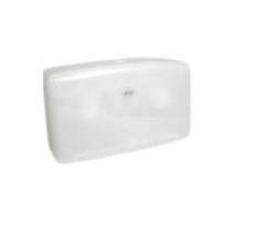 Double Jumbo Toilet Roll Dispenser - White