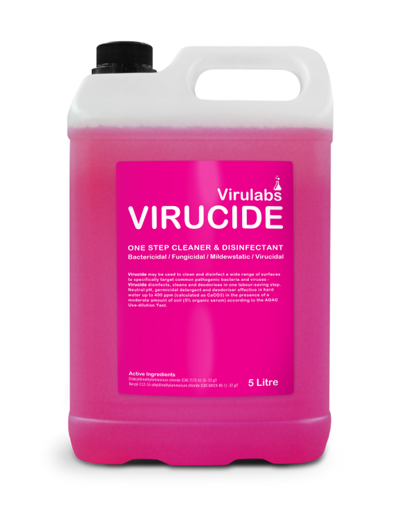 Virucide Germicidal Disinfectant Sanitiser 5L