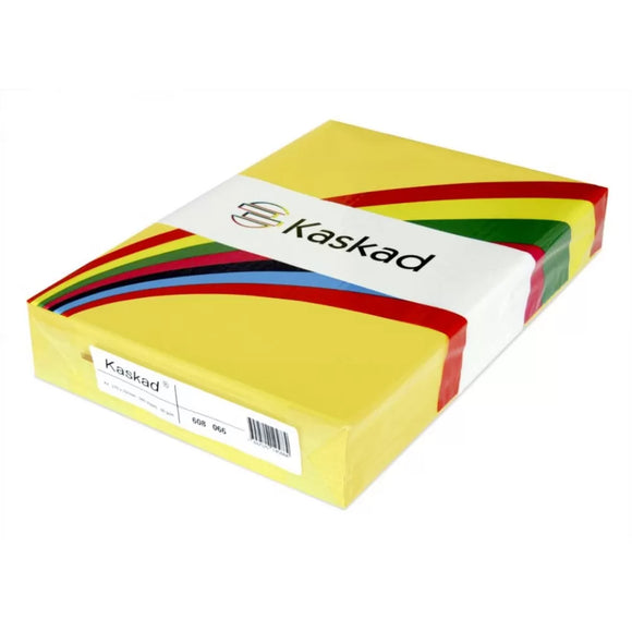 Kaskad Color Paper A4 80gsm Canary Yellow Ream