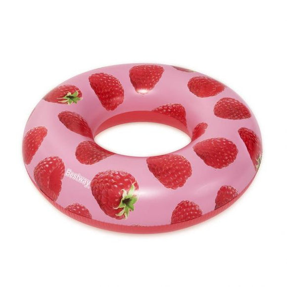 Inflatable Raspberry Swim Ring