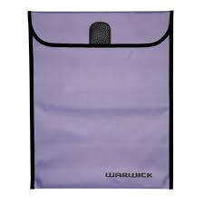 Warwick Homework Bag Purple XL Velcro