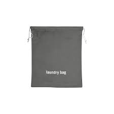 Guest non-woven grey laundry bag 44x53cm